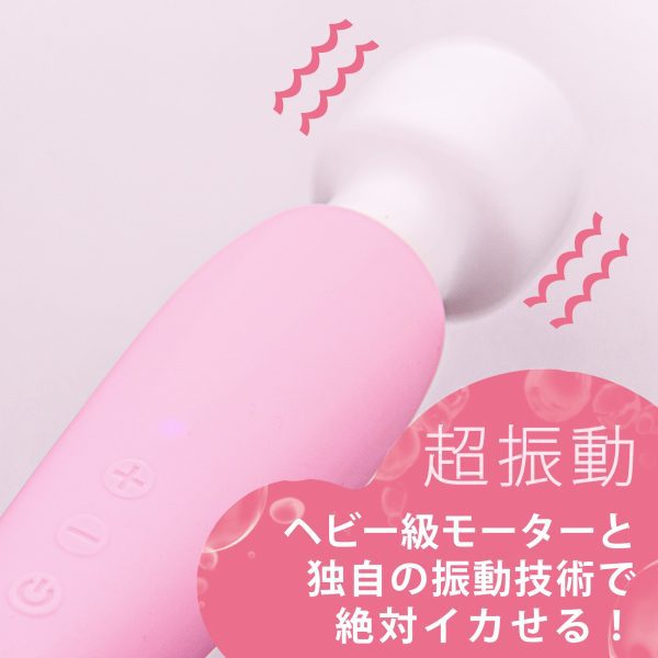 Pink Denma Super 超強潮吹按摩棒 粉紅色：圖片 3